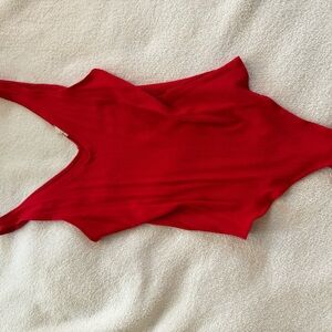 Garage red body suit size Medium